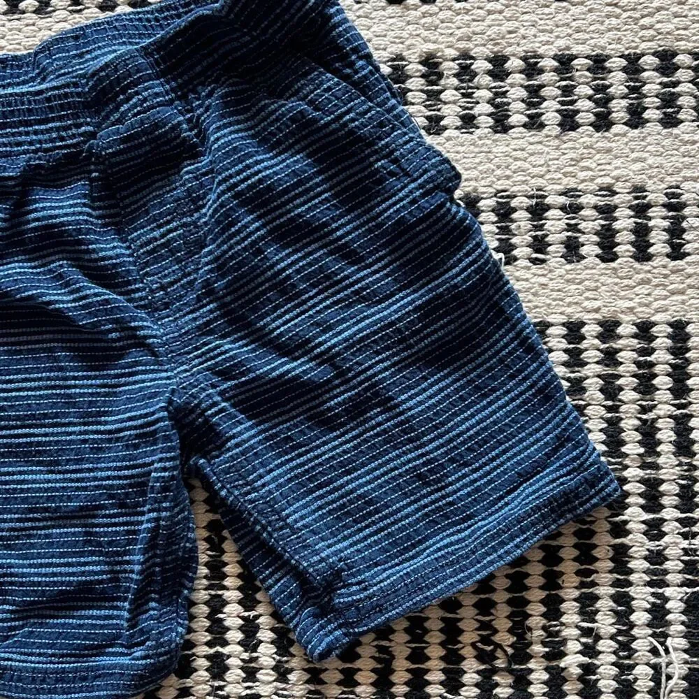 Calvin Klein size 4t blue striped boys shorts